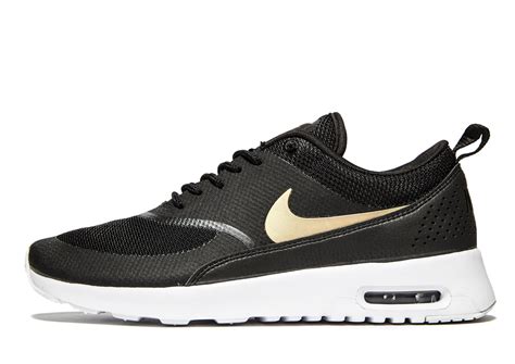 damen nike air max thea schuhe schwarz gold sale|nike air max thea print men's.